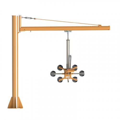 Pneumatic Vacuum Glass Lifter Sucker with Tilting Function
